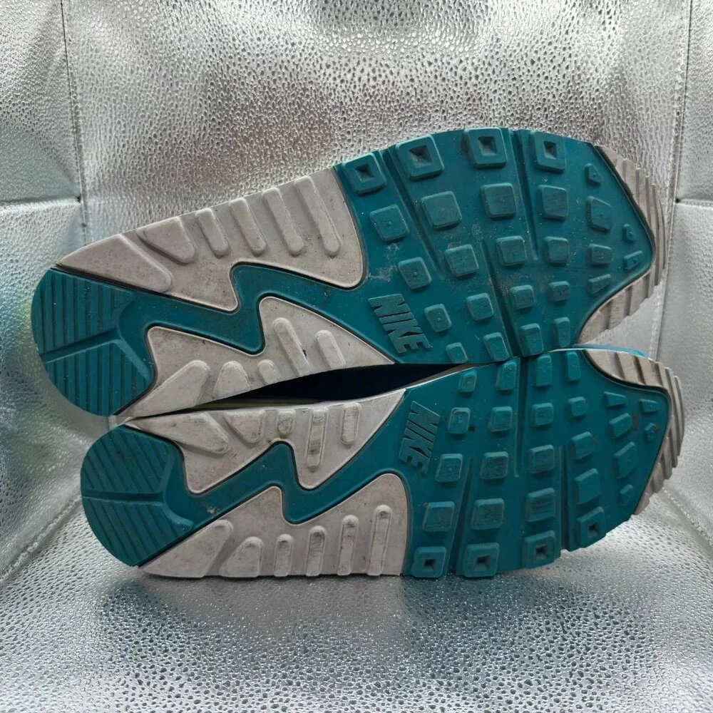 Size 14‎ Nike Air Max III Mens Spruce Hot Lime White Running Shoes CZ2908-100